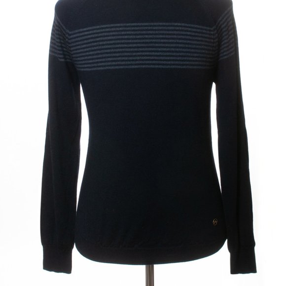 J.Lindeberg Elon Striped Merino Wool Sweater - Picture 2 of 5